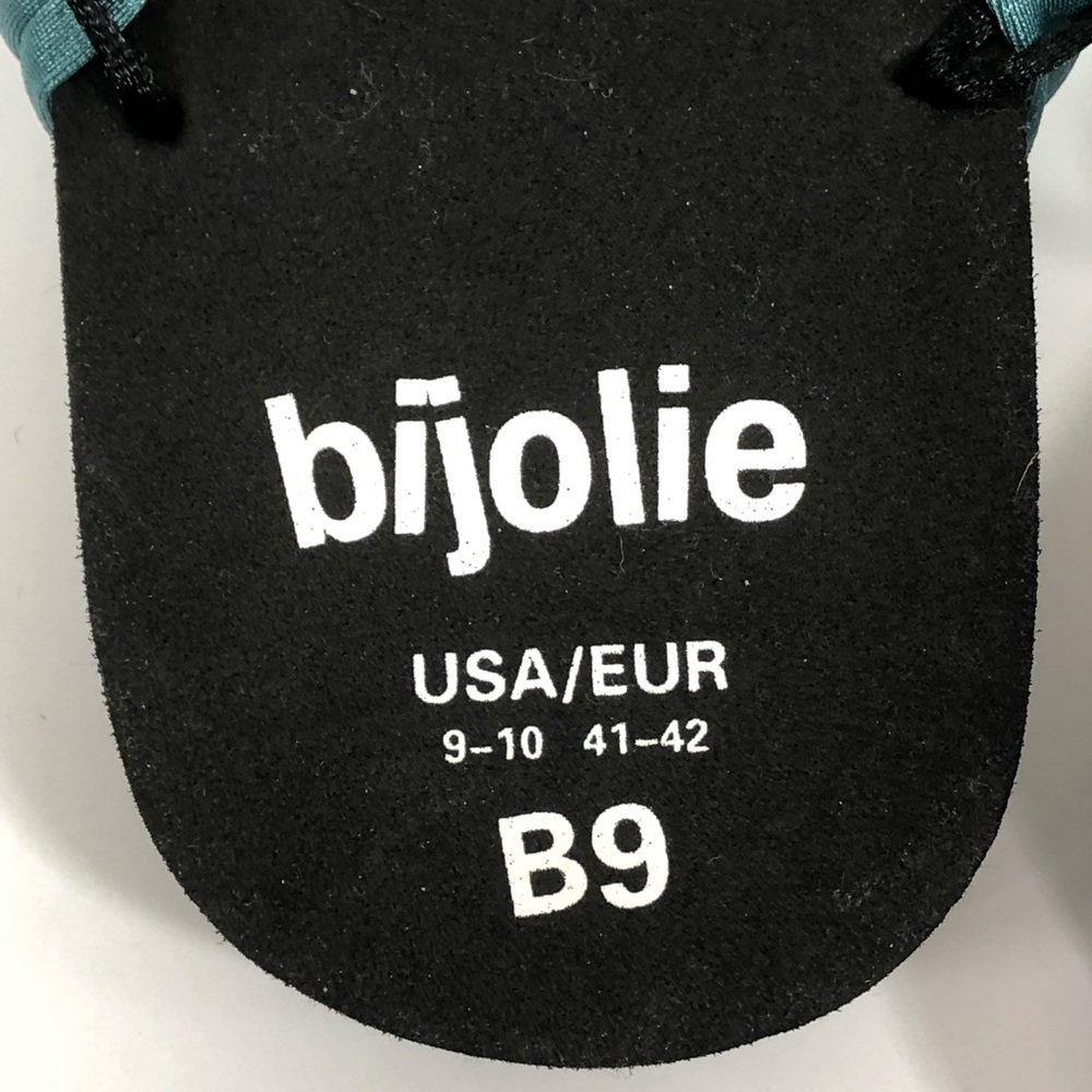 Bijolie 3 Loop Teal Sandals New Size 9 - Picture 3 of 7